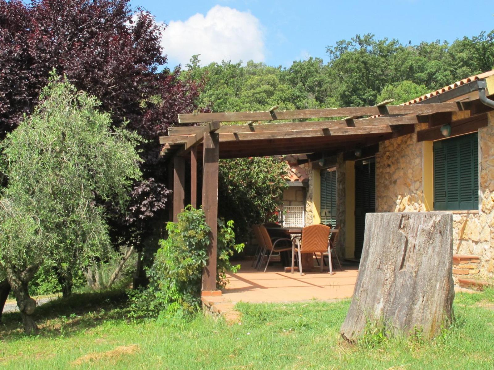 Il Borgo Centro Vacanze Guardistallo Eksteriør billede